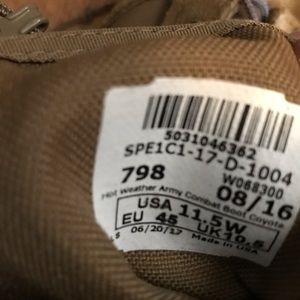 Vibram Shoes - Men’s boots military army Sz 11.5 new Vibram Shoes - Men’s boots military army Sz 11.5 new